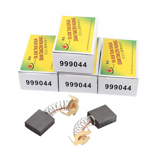 10 Pieces 18x17x6.8mm Electric Motor Carbon Brush Replacement Parts for Generic Electric Motor Drill
