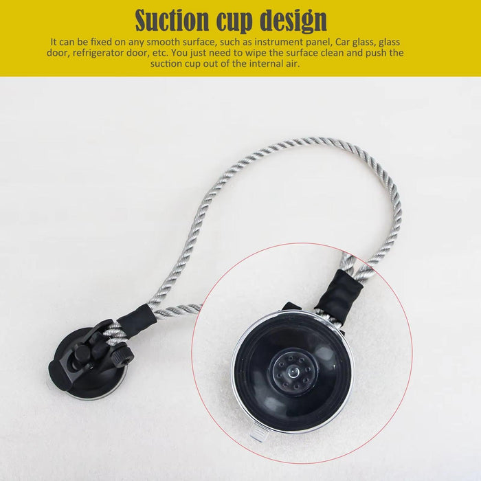 Cowboy Hat Holder Vehicle Car Window Cowboy Hat Mounts Hanger with Suction Cup Hat Rope Rack for Home Door and Wall - Lacatang Shop