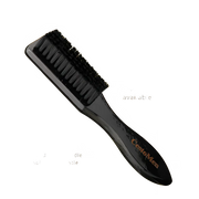 CestoMen Solid Wood Professional Fade Brush for Barbers - Neck Sweeping Brush, Haircut Accessories, and Facial Cleaning Tools for Men