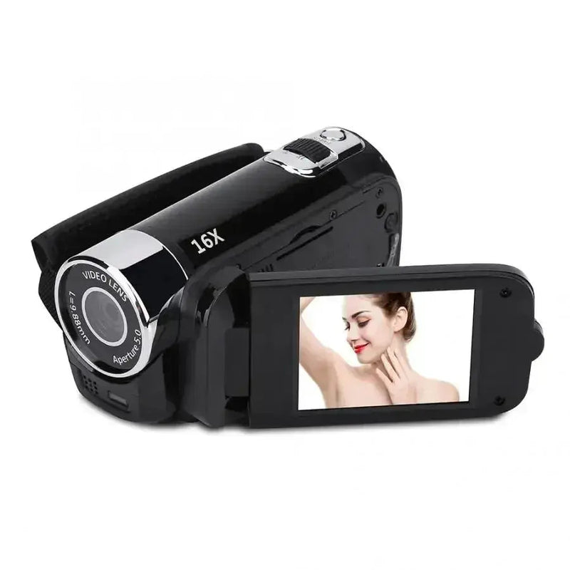 1080P Full HD Digital Camera 270° Rotation 2.7inch Touch Screen DV Video Recorder 16X Digital Zoom CMOS Sensor Digital Camcorder - Lacatang Shop