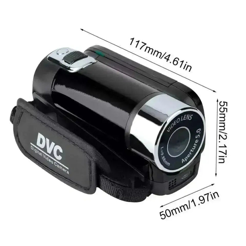 1080P Full HD Digital Camera 270° Rotation 2.7inch Touch Screen DV Video Recorder 16X Digital Zoom CMOS Sensor Digital Camcorder - Lacatang Shop