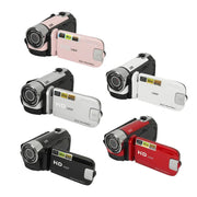 1080P HD 16MP Digital Camera 2.4 Inch Rotatable Screen Camcorder 16X Zoom HD Anti - shock Video Recorder with Fill Light - Lacatang Shop