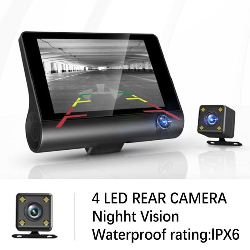 1080P Three Camera Car DVR with Night Vision - Lacatang Shop