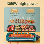 110V/220V Electric Raclette Grill Machine Smokeless Griddle Non - Stick - Lacatang Shop