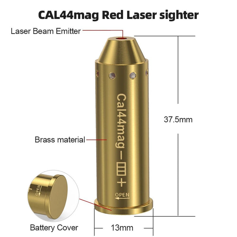12GA/9MM/38Spl/357Mag/Cal. 45ACP/380ACP/7.62x35/Cal 6.5mm Dry Fire Laser Calibrator with Battery - Lacatang Shop