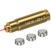 12GA/9MM/38Spl/357Mag/Cal. 45ACP/380ACP/7.62x35/Cal 6.5mm Dry Fire Laser Calibrator with Battery - Lacatang Shop