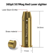 12GA/9MM/38Spl/357Mag/Cal. 45ACP/380ACP/7.62x35/Cal 6.5mm Dry Fire Laser Calibrator with Battery - Lacatang Shop
