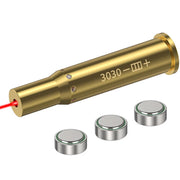 12GA/9MM/38Spl/357Mag/Cal. 45ACP/380ACP/7.62x35/Cal 6.5mm Dry Fire Laser Calibrator with Battery - Lacatang Shop