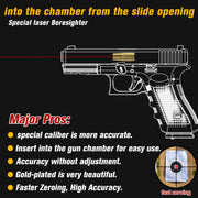 12GA/9MM/38Spl/357Mag/Cal. 45ACP/380ACP/7.62x35/Cal 6.5mm Dry Fire Laser Calibrator with Battery - Lacatang Shop