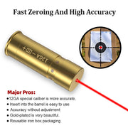 12GA/9MM/38Spl/357Mag/Cal. 45ACP/380ACP/7.62x35/Cal 6.5mm Dry Fire Laser Calibrator with Battery - Lacatang Shop