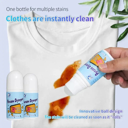 Portable 50mL Clothes Stain Removal Pen with Rolling Ball for Oil Stain Cleaning Portable 50mL Clothes  Removal Pen with Rolling Ball for Oil  detergent AliExpress Lacatang Shop 
