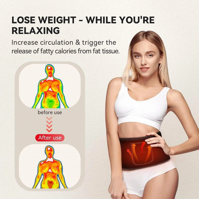 2 in 1 Laser Lipo LED Red Light Therapy Belt Pain Relief near Infrared Weight Loss - Lacatang Shop