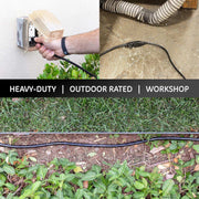 15 Ft Heavy Duty Outdoor Extension Cord, 16 Gauge, 3 - Prong - Lacatang Shop