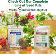 15,000 Non GMO Heirloom Vegetable Seeds for Planting Vegetables and Fruits - 32 Variety Pack of Vegetable Seeds for Gardening, Survival Gear, Seed Vault Emergency Supplies Kit - Lacatang Shop