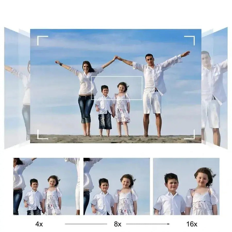 16MP 16X HD Digital Camcorder 720P Full HD 16MP Digital Video Camera 270 degree Rotation Screen 16X Night Shoot Zoom HOT - Lacatang Shop