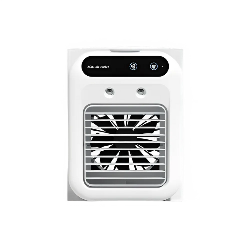 USB Air Cooler Small Electric Fan, Mini Air Conditioner Fan, Desktop Silent Spray Cooling Fan, Portable Refrigeration