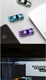 1/76 RC Mini Drift Car TURBO RACING Rear Wheel Drive Racing Built in Metal Weights for Boys Gift RTR Mode - Lacatang Shop