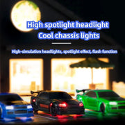 1/76 RC Mini Drift Car TURBO RACING Rear Wheel Drive Racing Built in Metal Weights for Boys Gift RTR Mode - Lacatang Shop