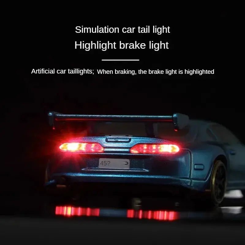 1/76 RC Mini Drift Car TURBO RACING Rear Wheel Drive Racing Built in Metal Weights for Boys Gift RTR Mode - Lacatang Shop