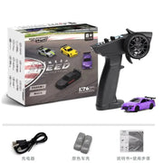 1/76 RC Mini Drift Car TURBO RACING Rear Wheel Drive Racing Built in Metal Weights for Boys Gift RTR Mode - Lacatang Shop