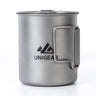 100% Titanium Camping Cup 450ml - Lacatang Shop