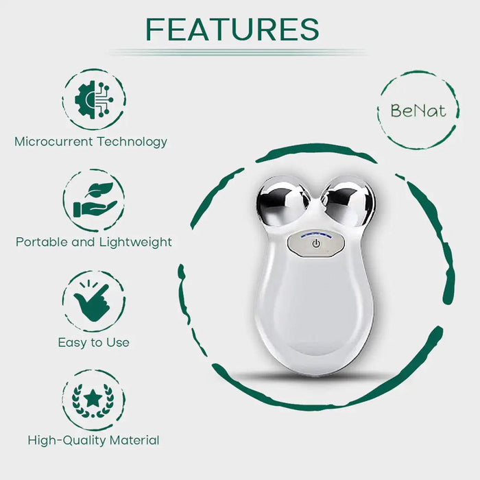 Microcurrent Facial Toning Massager - Lacatang Shop