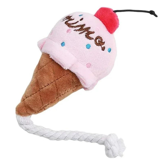 New Cute Puppy Dog Plush Toys for Small Medium Dogs Bone Aggressive Chewers for Pet Cat Products Puppy Accessories - Lacatang Shop