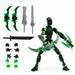 Multi-Jointed Movable Shapeshift Robot 2.0 3D Printed Mannequin Dummy 13 Action Figures Toys Kids Adults Parent-children Games - Lacatang Shop