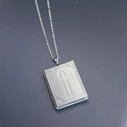 1pc Tiny Handbag Shape Photo Frame Stainless Steel Charms Floating Envelope Locket Necklaces Women Men Lover Memorial Jewelry - Lacatang Shop