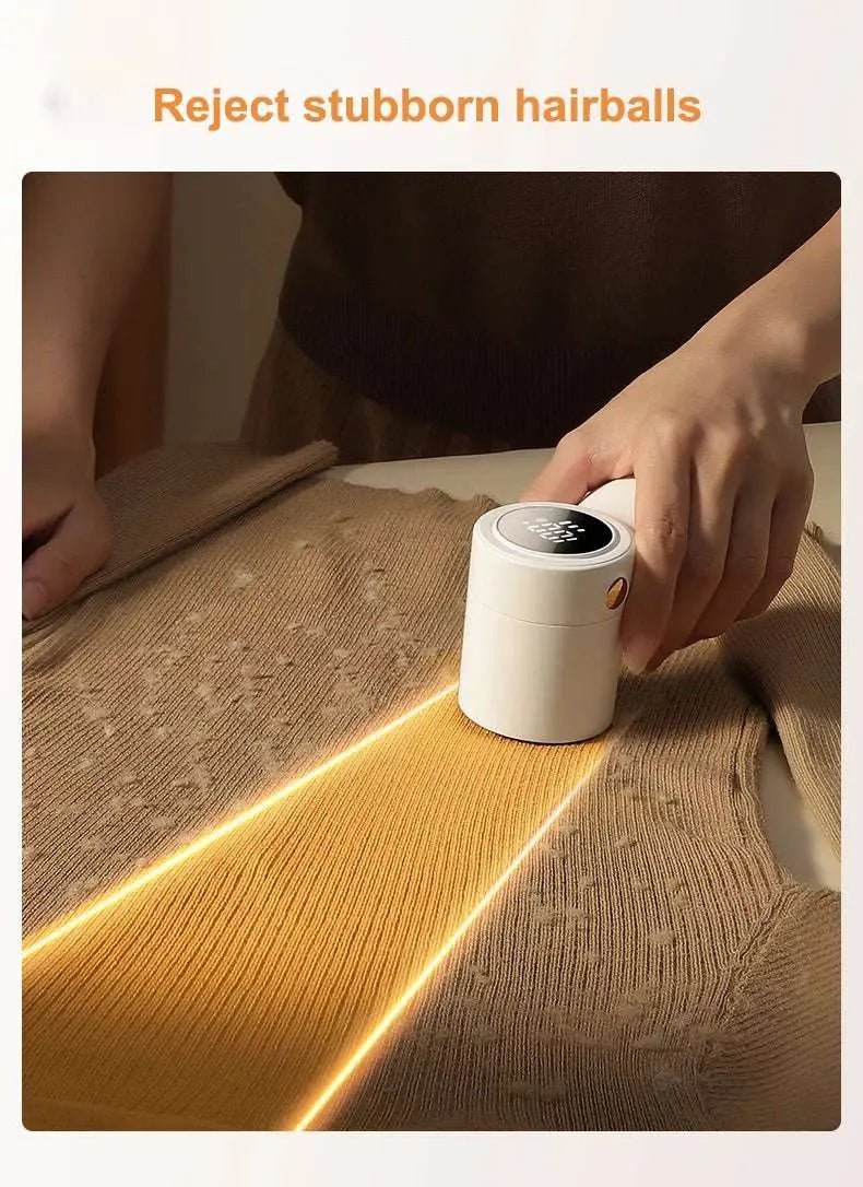2024 New Electric Lint Remover Rechargeable Lint Remover Sweater Defuzzer Intelligent Digital Display Lints Shaver Trimmer - Lacatang Shop