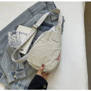 2024 New Fashion Trend Crossbody Chest Bag Simple Lightweight Versatile Handbag Outdoor Sports Style Mobile Phone Small Bag - Lacatang Shop