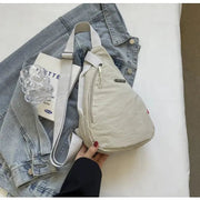 2024 New Fashion Trend Crossbody Chest Bag Simple Lightweight Versatile Handbag Outdoor Sports Style Mobile Phone Small Bag - Lacatang Shop