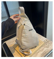 2024 New Fashion Trend Crossbody Chest Bag Simple Lightweight Versatile Handbag Outdoor Sports Style Mobile Phone Small Bag - Lacatang Shop