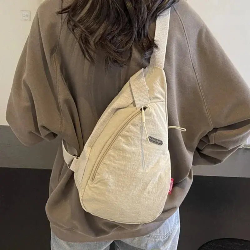 2024 New Simple Multi functional Cross Shoulder Bag Casual Lightweight Sports Small Bag Trendy Men's Women's Mobile Chest Bag - Lacatang Shop