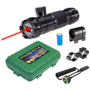 2024 Red Green Dot Lase - r Sight Metal Shell Infrared Sight Calibrator Adjustable Hand - adjusted Lase - r Pointer For Hunting - Lacatang Shop