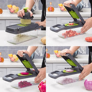 12 in 1 Manual Vegetable Chopper Kitchen Gadgets Food Chopper Onion Cutter Vegetable Slicer 

Efficiently Chop Veggies with our All-in-One Kitchen Chopper - Multipurpose Gadget Slices, Dices, and Chops like a Pro! 
  Aliexpress Lacatang Shop 