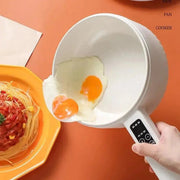 220V Multifunctional Electric Cooker Ceramic Pot Household Low - Power Student Dormitory Rice Cooker Noodle Soup With Steamer Pot - Lacatang Shop