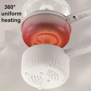 220V Multifunctional Electric Cooker Ceramic Pot Household Low - Power Student Dormitory Rice Cooker Noodle Soup With Steamer Pot - Lacatang Shop