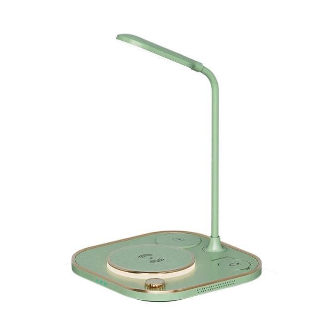 New Three-in-one Wireless Magnetic Charger 15W Fast Charging Desk Lamp Suitable - Lacatang Shop