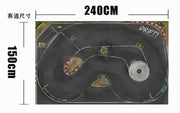2.4m Drift Racing Track for RC Cars - Compatible with Kyosho Mini - Z, Mini - Q, WLtoys, and More - Lacatang Shop