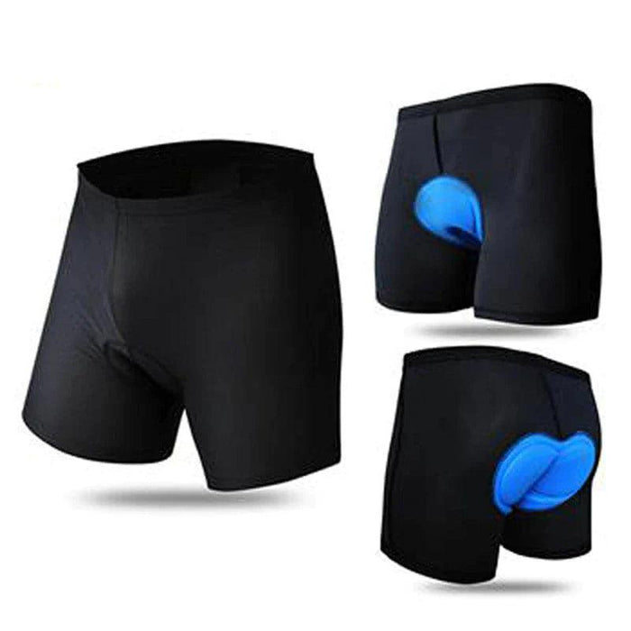 Men Women Cycling Shorts Bicycle Bike Underwear Pants with Sponge Gel 3D Padded - Lacatang Shop