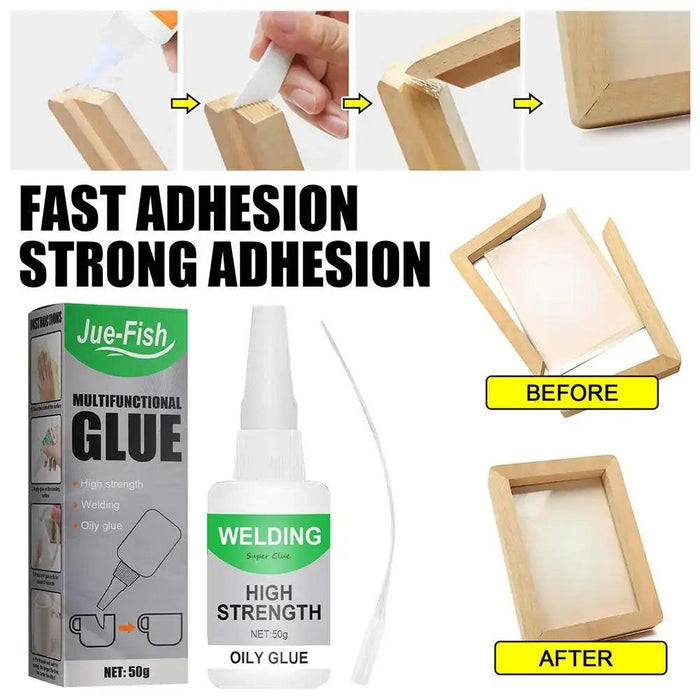 Welding High Strength Oily Glue Uniglue Universal Super Glue Metal Glue Strong Wood Plast Soldering Agent Ceramics Adhesive Y5S7 - Lacatang Shop