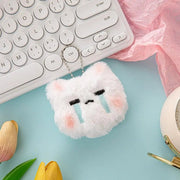 2pcs Cute Squeaky Plush Bunny Keychain,Angry & Crying Rabbit Bag Charm For Couples,Students Backpack Decoration Couple Pendant - Lacatang Shop