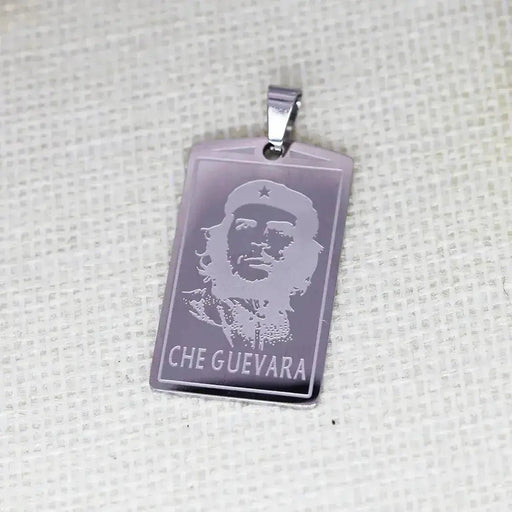 2PCS The Ernesto Che Guevara Pendant DIY Stainless Steel Gift For Women Men Charm Pendant For Bracelet Jewelry Findings - Lacatang Shop