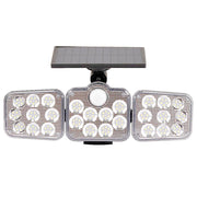 3 Adjustable Heads Solar Motion Sensor Light for Outdoor Security