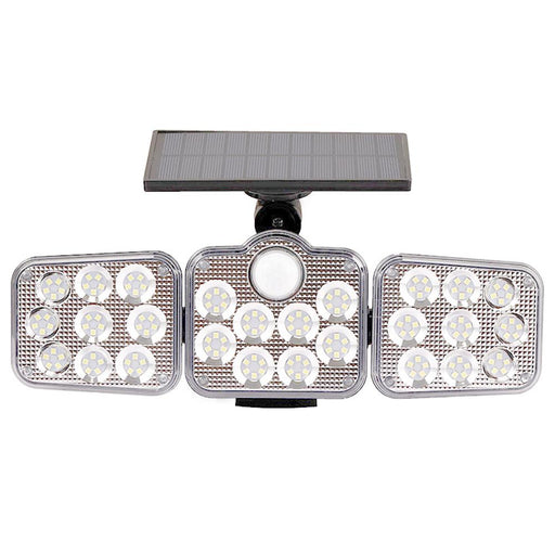 3 Adjustable Heads Solar Motion Sensor Light for Outdoor Security