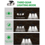 3 Adjustable Heads Solar Motion Sensor Light - Lacatang Shop
