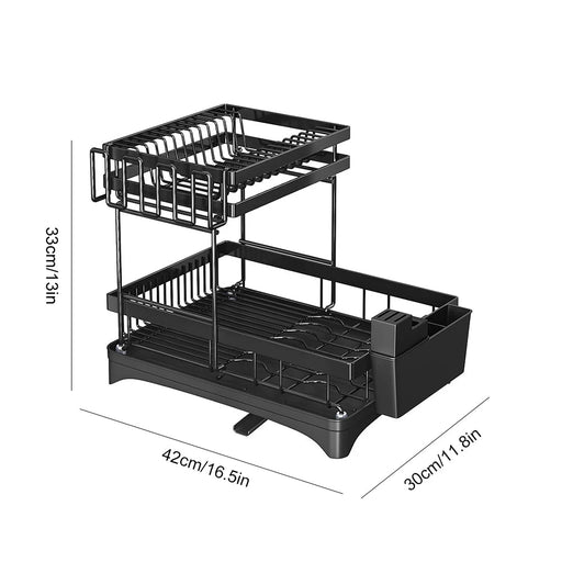 3 - Tier Multi - Organizer Kitchen Drain Shelf Rack - Lacatang Shop