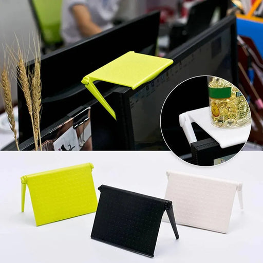 Office Storage Rack Clip Computer Screen Rack - Lacatang Shop