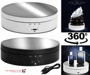 360° Electric Motorized Rotating Display Stand for Jewelry Photography - Lacatang Shop